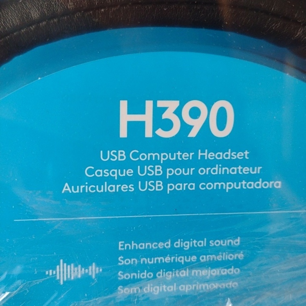 Logitech H390 USB Computer Headset NWT - Picture 3 of 4